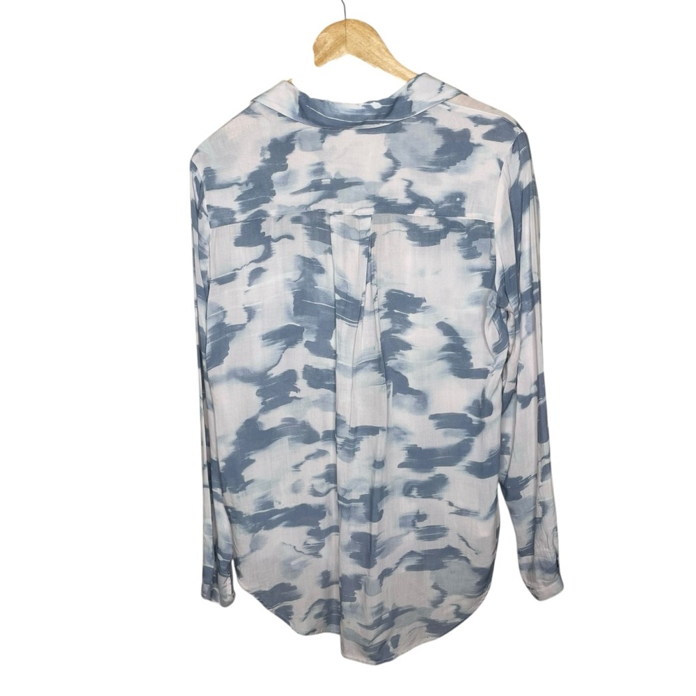 cloth & stone Anthropology Classic Button Down Hipster Shirt Medium - Picture 6 of 13